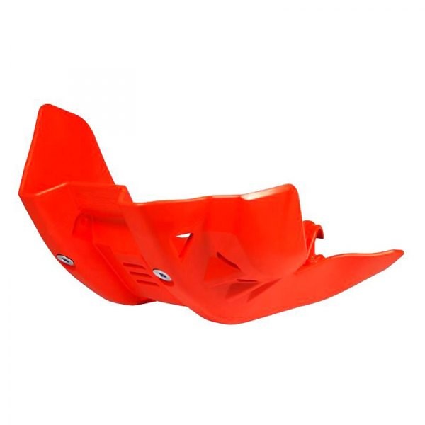 RACETECH (RTECH) OSŁONA SILNIKA Z TECHNOPOLIMERU KTM SXF 450 '16-'18, EXCF 450/500 '17-'18 KOLOR POMARAŃCZOWY (1)