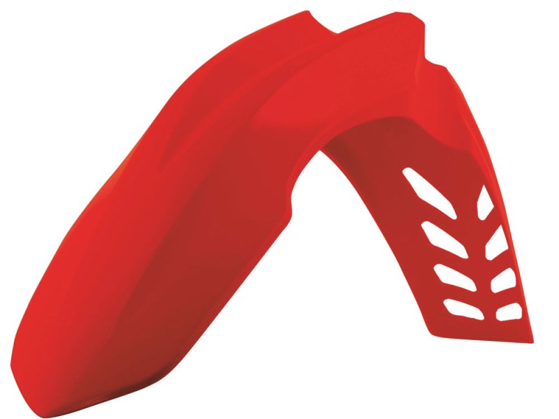 RACETECH (RTECH) BŁOTNIK PRZÓD HONDA CRF 250R '10-'13, CRF 450R '09-'12 KOLOR CZERWONY AIRFLOW (PACRFRS0999) (HO04635070) - WYPRZEDAŻ (1)