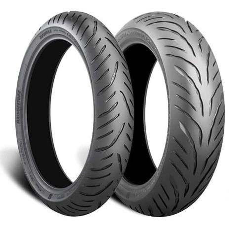 BRIDGESTONE KOMPLET OPON (19632/24) 120/70ZR17 BATTLAX T32 GT (58W) TL PRZÓD DOT 2024 + (19635/23) 180/55ZR17 BATTLAX T32 GT (73W) TL TYŁ DOT 2023 (2)