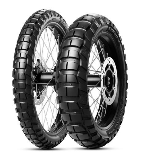 METZELER KOMPLET OPON (4121400/22) 120/70R19 KAROO 4 60Q TL M/C M+S PRZÓD DOT 2022+ (4173000/22) 150/70R17 KAROO 4 69Q TL M/C M+S TYŁ DOT 2022 (2)