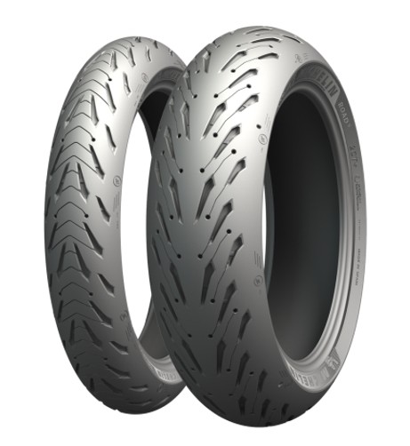 MICHELIN KOMPLET OPON (CAI162459/25) 120/70ZR17 ROAD 5 (58W) TL M/C PRZÓD DOT 2025 + (CAI420895/25) 180/55ZR17 ROAD 5 (73W) TL M/C TYŁ DOT 2025 (2)
