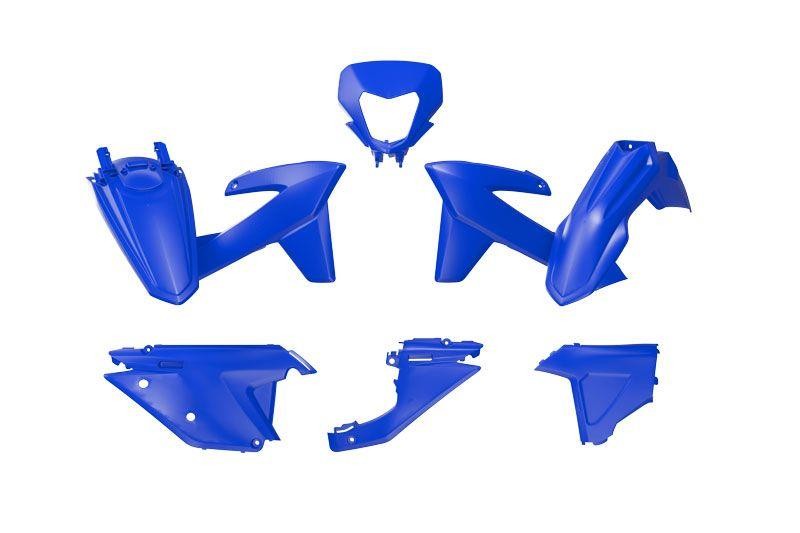 RACETECH (RTECH) 2025/12 KOMPLET PLASTIKÓW SHERCO SE / SEF 125 / 250 / 300 / 450 / 500 '25, KOLOR NIEBIESKI (1)