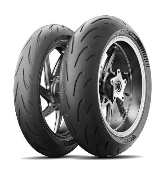 MICHELIN KOMPLET OPON CAI988009/25) 120/70ZR17 POWER 6 (58W) M/C TL PRZÓD DOT 2025 + (CAI691318/25) 180/55ZR17 POWER 6 (73W) M/C TL TYŁ DOT 2025 + MULTITOOL (2)