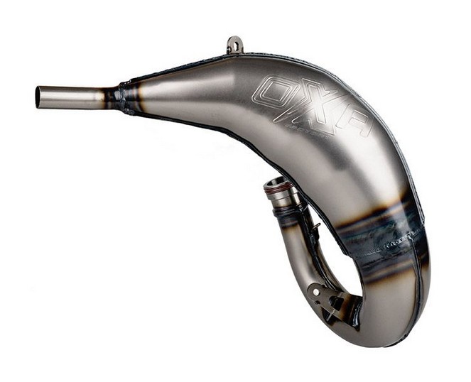 OXA FACTORY DYFUZOR (TUBA REZONANSOWA) FRONT EXHAUST PIPE RACING STEEL X8 KTM SX 125 '16-'18 (1)