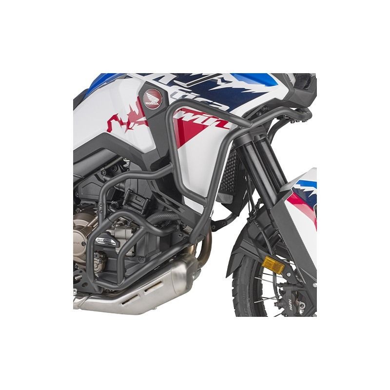 KAPPA GMOLE OSŁONY SILNIKA GÓRNE HONDA CRF1100 L AFRICA TWIN 2024-2025 CZARNE (1)