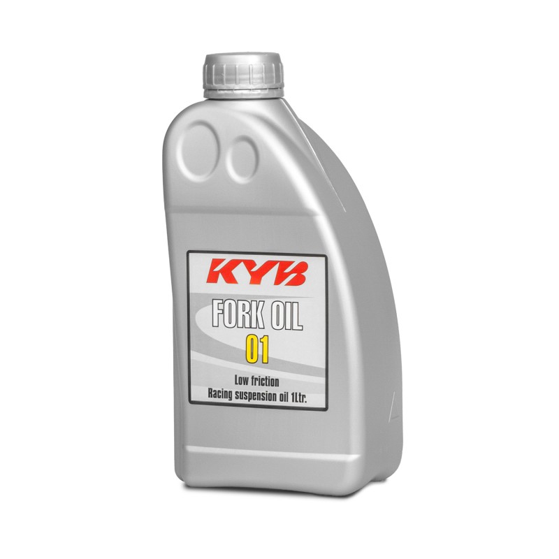KYB (KAYABA) OLEJ DO TELESKOPÓW / AMORTYZATORÓW / ZAWIESZENIA KYB 01 OIL - FORK FRONT, KHL15-11, 1L KYB FF OIL 01 (AKC) (1)