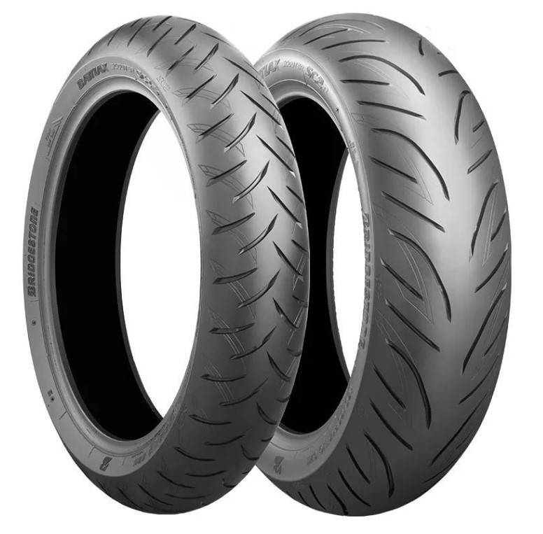 BRIDGESTONE OPONA 120/70R14 SC2 55H TL PRZÓD DOT 21/2025 (1)
