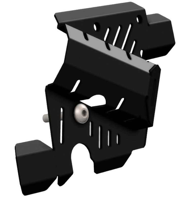 CROSSPRO NOWOŚĆ OSŁONA POMPY WODY DUCATI DESERTX '22-'24 KOLOR CZARNY MAT (1)