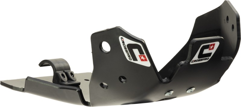 CROSSPRO NOWOŚĆ OSŁONA SILNIKA Z TWORZYWA DTC ENDURO MODEL 'EC DTC' PASUJE DO: KTM SX 85 '20'-24, , HUSQVARNA TC 85 '20-'25, GASGAS MC 85 '21'23 KOLOR CZARNY (1)