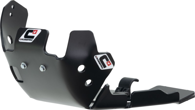 CROSSPRO NOWOŚĆ OSŁONA SILNIKA I ŁĄCZNIKA WAHACZA (PRO-LINK) Z TWORZYWA DTC HARD ENDURO PASUJE DO: RIEJU MR 250/300 '26- KOLOR CZARNY (1)