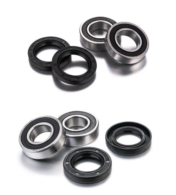 FACTORY ŁOŻYSKA KÓŁ PRZÓD / TYŁ Z USZCZELNIACZAMI SHERCO SE 125 / 250 / 300 FACTORY 2024, SEF 250 / 300 / 450 / 500 FACTORY 2024, (1)