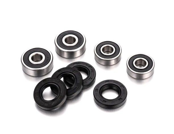 FACTORY LINKS ŁOŻYSKA KÓŁ PRZÓD / TYŁ Z USZCZELNIACZAMI KAWASAKI KX 65 00-23 (1)