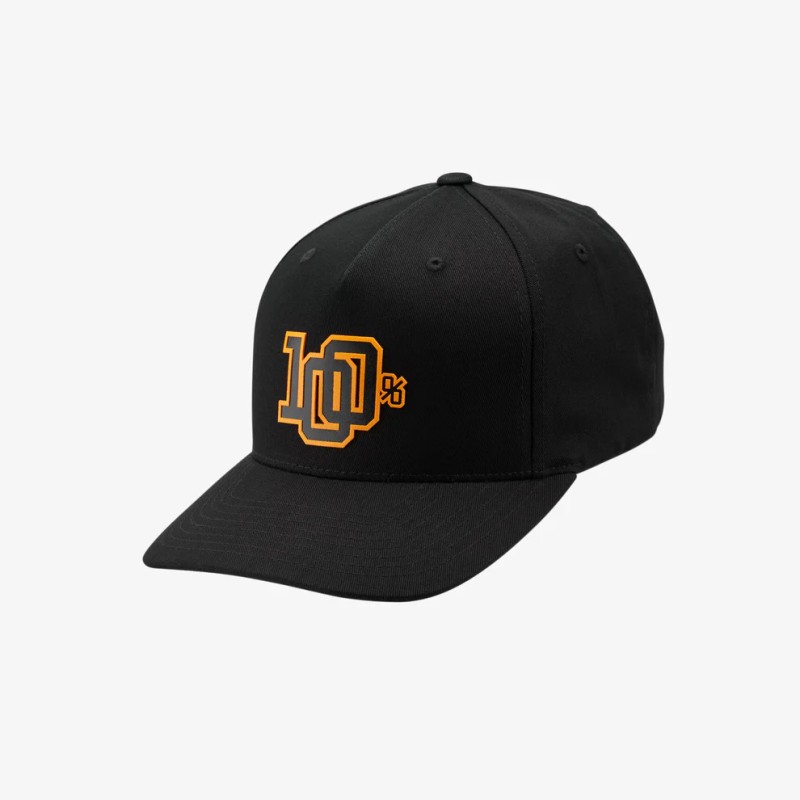 100 PROCENT CZAPKA Z DASZKIEM ICON SNAPBACK CAP KOLOR CZARNY (1)