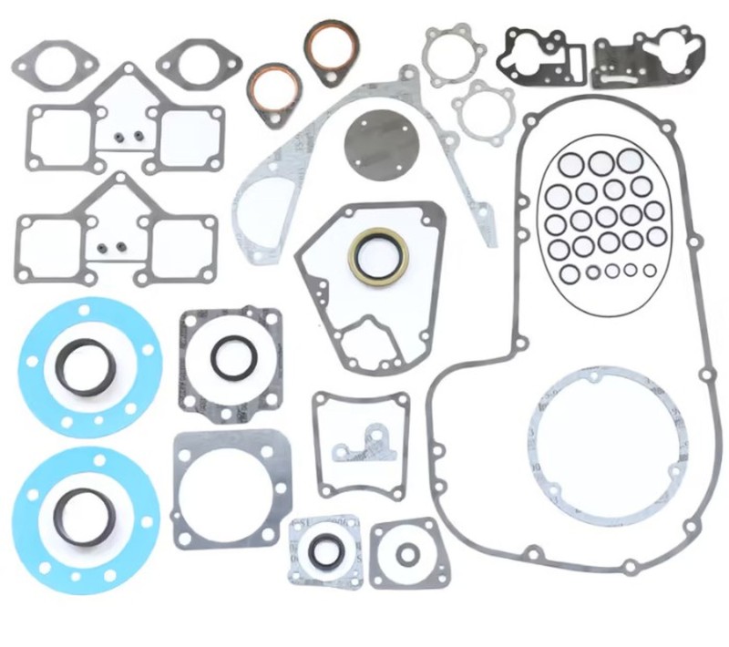 ATHENA KOMPLET USZCZELEK (Z USZCZELNIACZAMI OLEJOWYMI) HARLEY-DAVIDSON FLTC 1340 TOURING GLIDE 80-82, FXR 1340 SUPER GLIDE 82-83, SHOVELHEAD 1340 79-84 (OEM: 17029-80) (1)