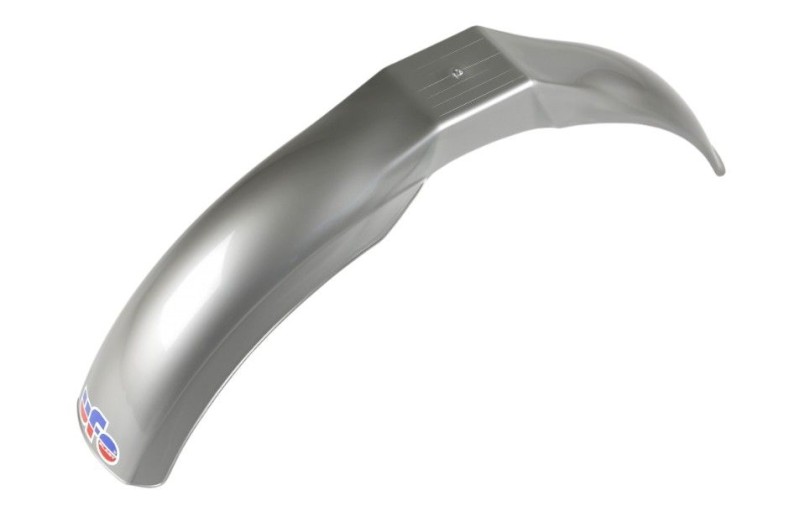 UFO 2025/11 BŁOTNIK PRZÓD VINTAGE CROSS ENDURO '75-'79 (OLDTIMER) KOLOR SREBRNY (1)