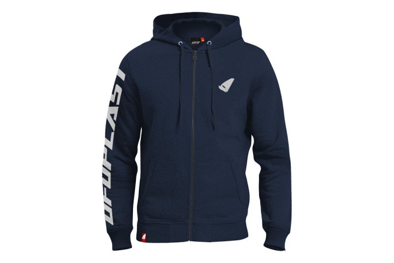 UFO BLUZA Z KAPTUREM KOLOR GRANATOWY ROZMIAR S 100% BAWEŁNY - KOLEKCJA 2025/2026 (1)