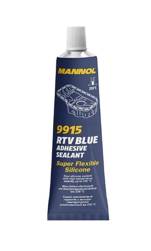 MANNOL GASKET MAKER - SILIKON USZCZELNIAJĄCY- KOLOR NIEBIESKI 85G (ZASTĘPUJE USZCZELKI) (9915) (144) (1)