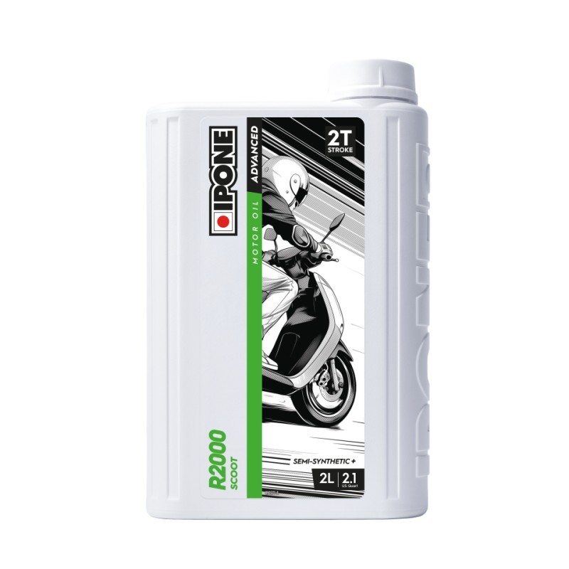IPONE R2000 SCOOT 2T OLEJ DO DOZOWNIKA SEMI-SYNTHETIC PLUS 2L (AKC) ZASTĘPUJE 800123 (1)