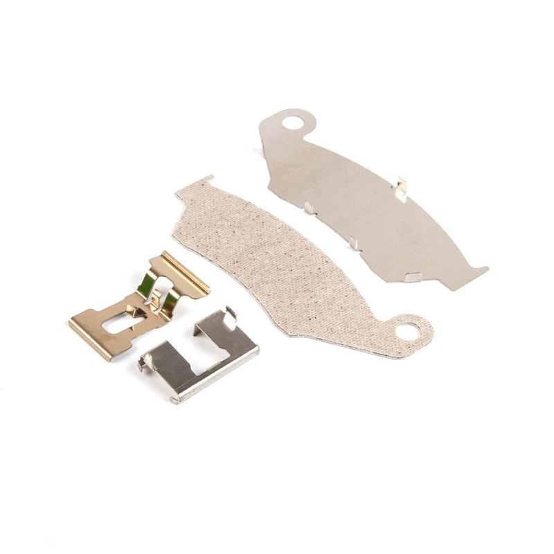 AWORKX SPRĘŻYNA / BLASZKA USTALAJĄCA PLUS PODKŁADKA TERMICZNA ZACISKU HAMULCOWEG PRZÓD / PRZEDNIEGO NISSIN - 1 SZTUKA (1)