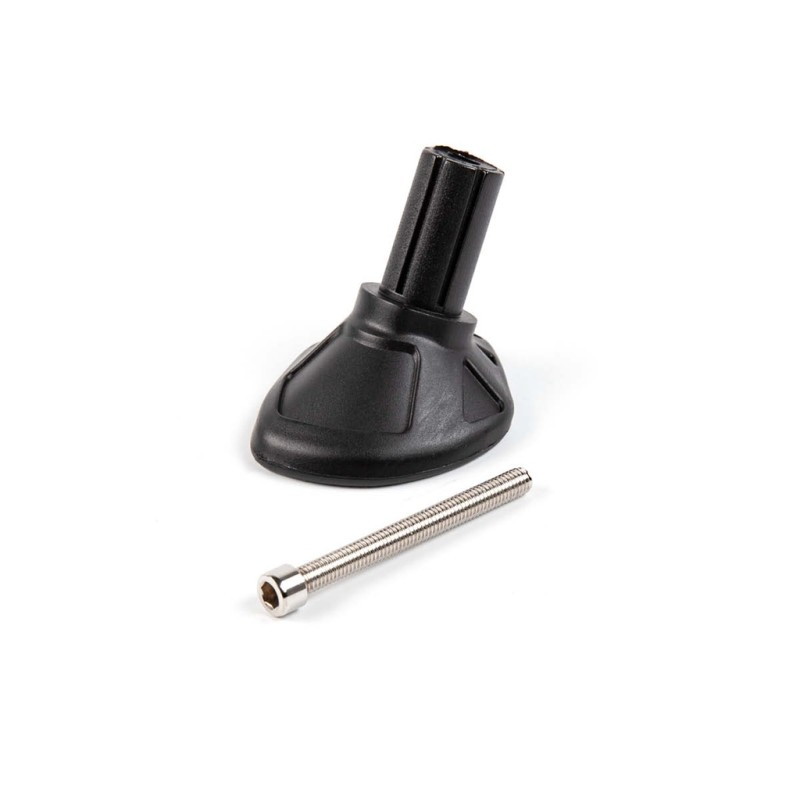 AWORKX KOŃCÓWKA / POSZERZENIE STOPKI BOCZNEJ ZE ŚRUBĄ KTM EXC(F), XC(F)-W, 150-500 '17-'23, HQV FE, FX, TE, TX, 150-501 '17-'23, GASGAS EC(F), EX(F) 250-450 '21-'23 KOLOR CZARNY (1)