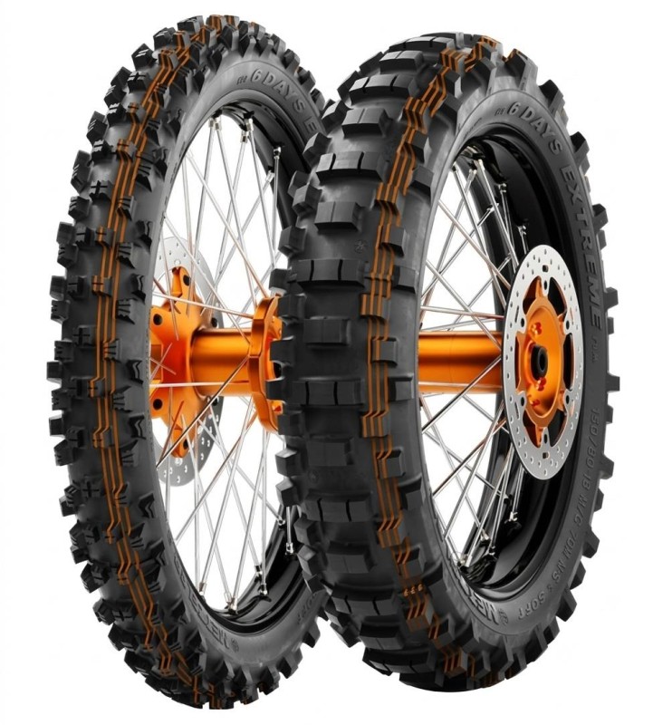 METZELER OPONA 120/90-18 MCE 6 DAYS EXTREME SOFT 65M TT M/C M+S TYŁ DOT 39/2022 (3)