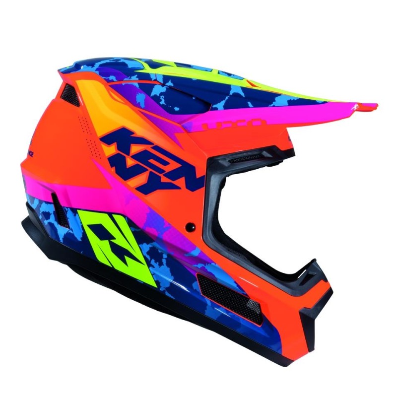 KENNY RACING KASK CROSS/ENDURO PERFORMANCE ERT GRAPHIC + SOCAL KOLOR POMARAŃCZOWY/ ROZMIAR L (2)