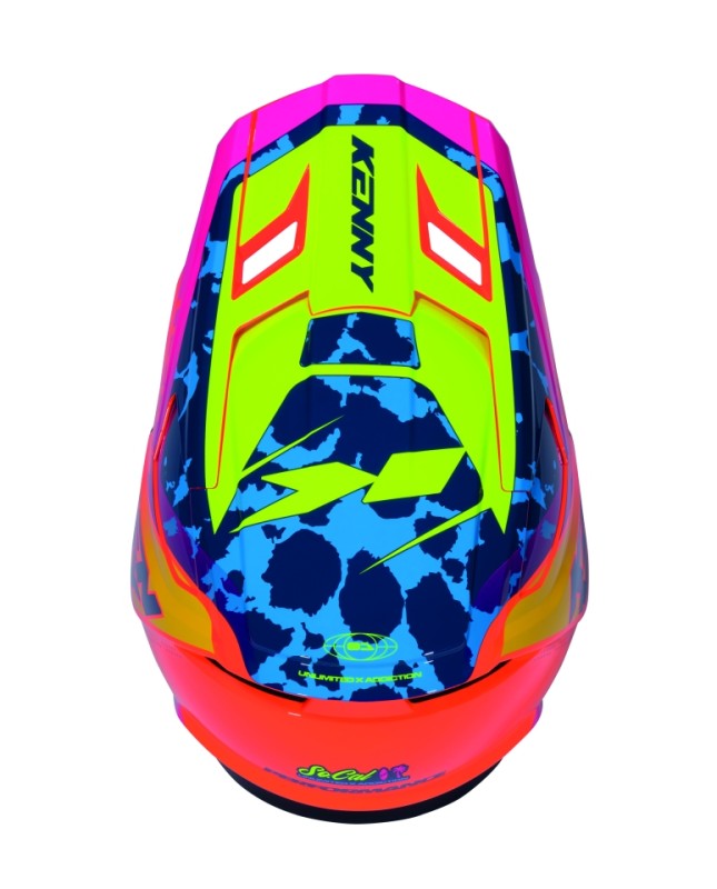 KENNY RACING CZĘŚCI ZAMIENNE DASZEK DO KASKU PERFORMANCE ERT GRAPHIC + SOCAL ROZMIAR XS-M (1)