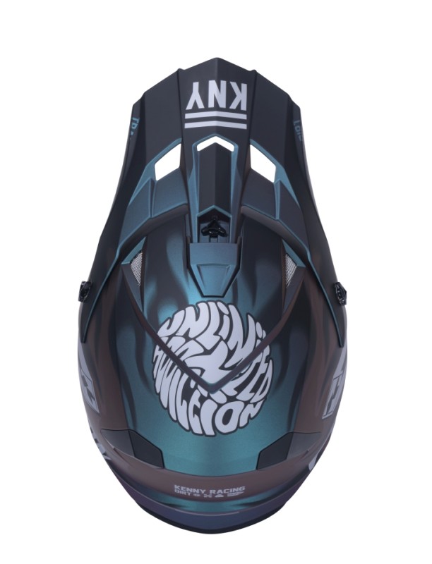 KENNY RACING CZĘŚCI ZAMIENNE DASZEK DO KASKU TRACK GRAPHIC + DIRT (1)