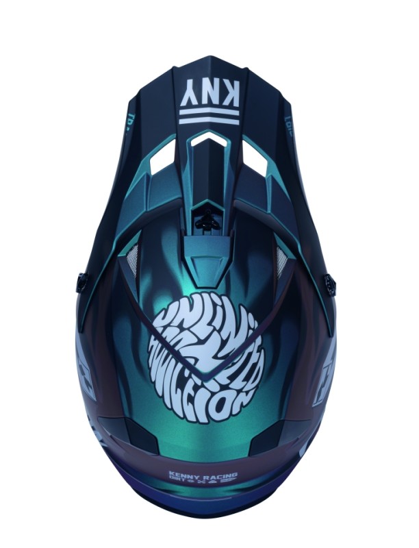 KENNY RACING CZĘŚCI ZAMIENNE DASZEK DO KASKU TRACK KID/JUNIOR/DZIECIĘCY GRAPHIC + DIRT (1)