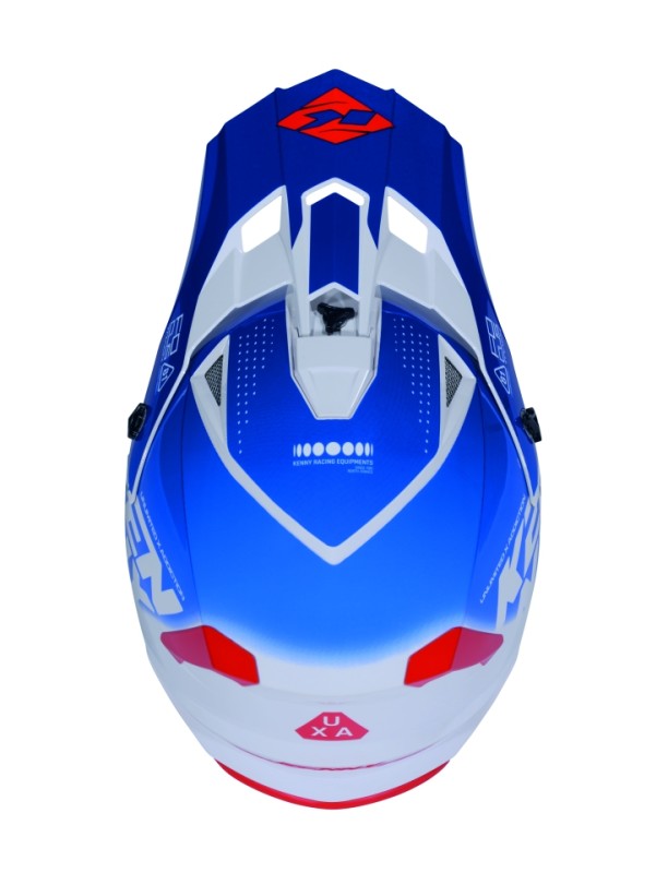 KENNY RACING CZĘŚCI ZAMIENNE DASZEK DO KASKU TRACK KID/JUNIOR/DZIECIĘCY GRAPHIC FOCUS PATRIOT (1)