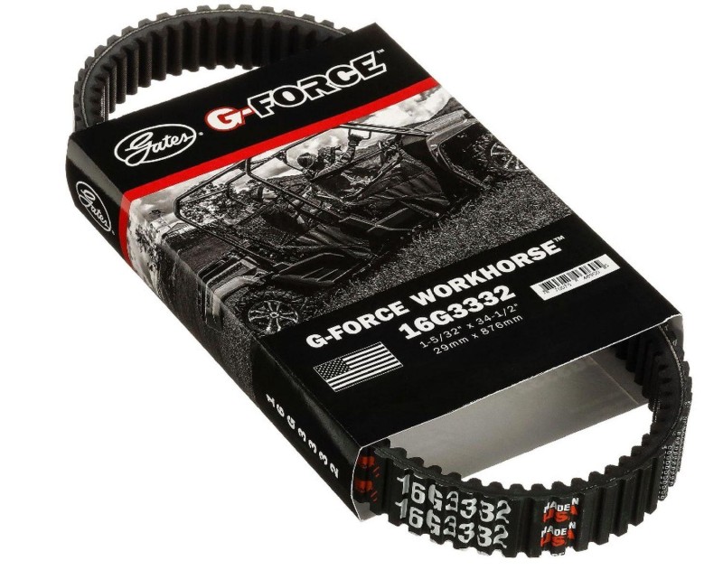 GATES PASEK NAPĘDOWY ATV G-FORCE (876x29x13,4MM) YAMAHA YFM 350 BRUIN '04-'08,GRIZZLY '07-'11, KODIAK '07-'08, WOLVERINE '06-'09 (16G3332) (ZASTĘPUJE 9827-01055) (1)