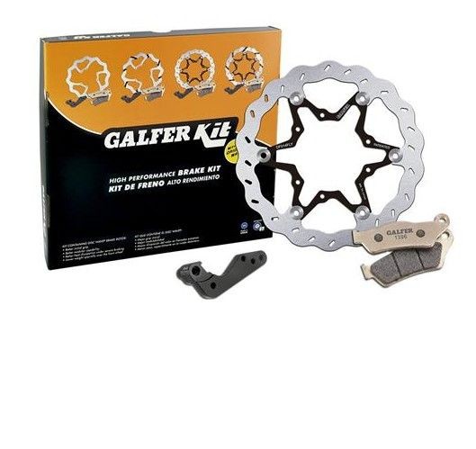 GALFER ZESTAW HONDA CRF250 CRF450R  2019- (TARCZA I KLOCKI HAMULCOWE PRZÓD PLUS ADAPTER SP059) (OVERSIZE 270) - PATRZ OPIS DODATKOWY (1)