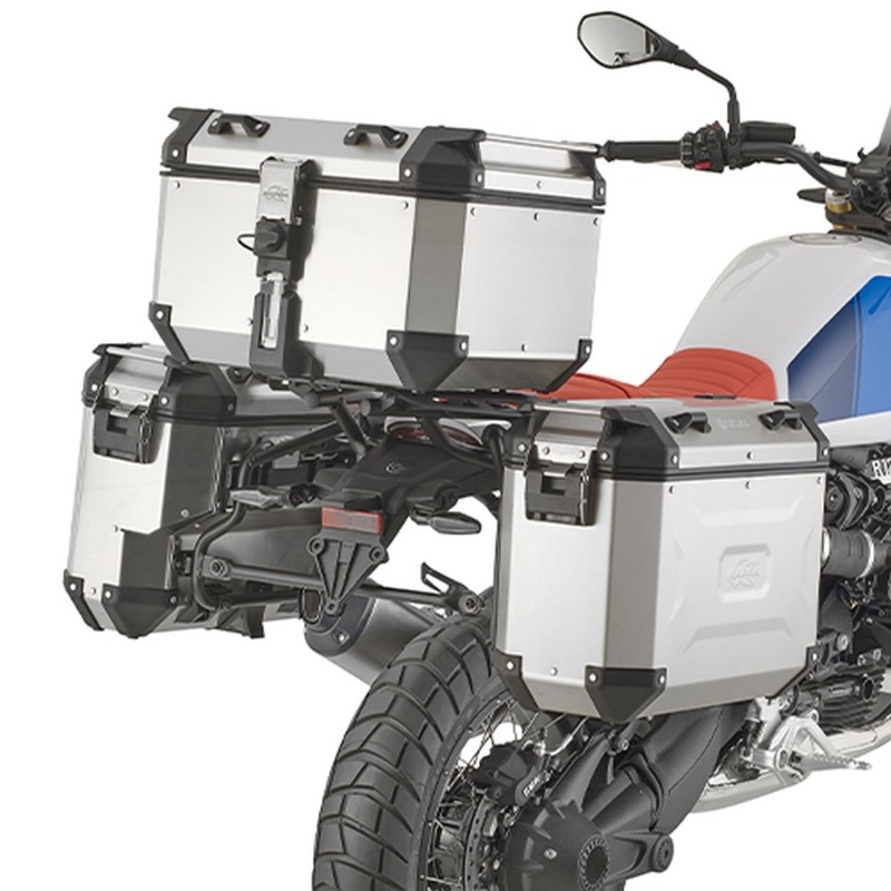 KAPPA 2026/02 STELAŻ KUFRÓW BOCZNYCH MONOKEY CAM SIDE BMW R 12 G/S '25-26 - POD KUFRY KVG K'VOYAGER ALU - LEWY KVGS33 WCIĘTY (1)