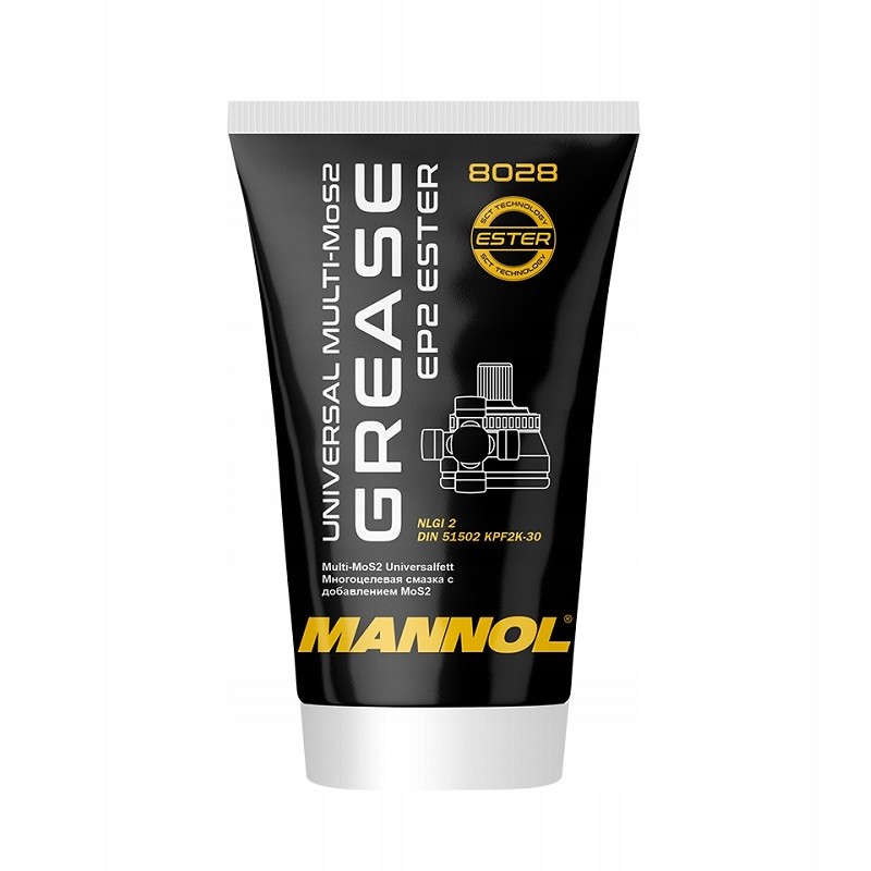 MANNOL SMAR UNIWERSALNY EP-2 MULTI MOS2 Z DWUSIARCZKIEM MOLIBDENU DO PRZEGUBÓW 100G (ZASTĘPUJE MN8103) (1)
