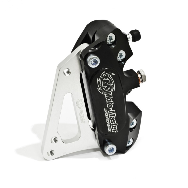 MOTO-MASTER ZACISK HAMULCOWY SUPERMOTO (CZTEROTŁOCZKOWY) Honda CRF250 R 04-14 CRF250 X 04-17, CRF450 R 04-14, CRF450 X 05-18 ZESTAW ZAWIERA KLOCKI 099912 I ADAPTER 211019 (1)