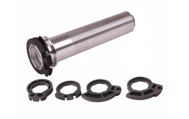 Odi Rollgaz Fusion stop 6061 z adapterami srebrny aluminiowy  (2)