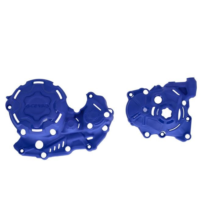 ACERBIS OSŁONY SILNIKA (OSŁONA POKRYWY / DEKLA SPRZĘGŁA I ALTERNATORA) X-POWER YAMAHA YZ 450 F '23-'25, YZ 450 FX '23-'26 ( YZF 450 ), WR 450 F '24-'26 ( WRF 450 ), FANTIC XXF 450 '24-'26, XEF 450 '26 KOLOR NIEBIESKI (1)
