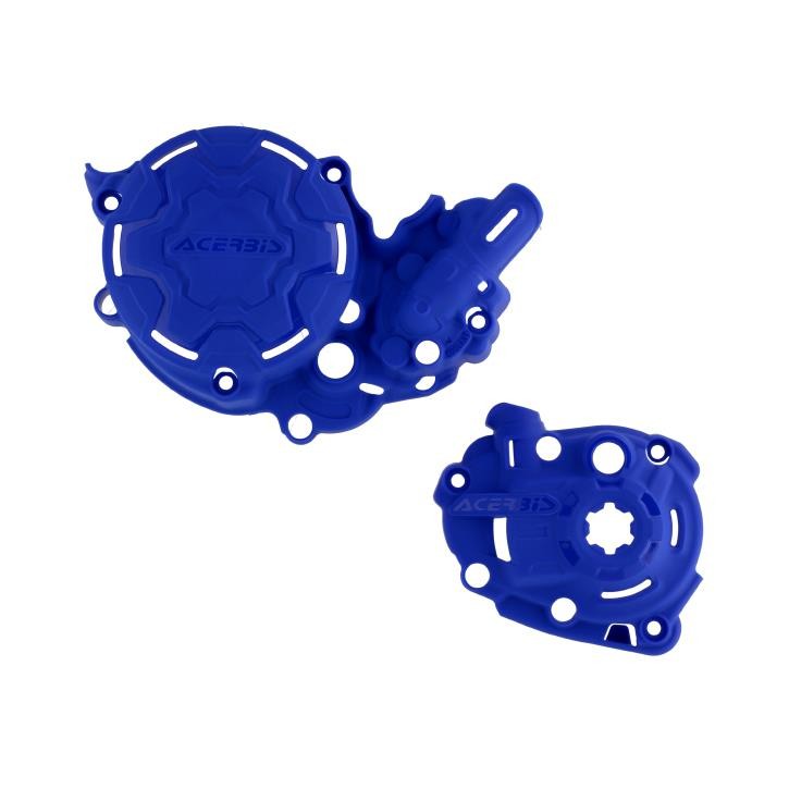 ACERBIS OSŁONY SILNIKA (OSŁONA POKRYWY / DEKLA SPRZĘGŁA I ALTERNATORA) X-POWER YAMAHA YZ 250 F '24-'26, YZ 250 FX '25-'26 ( YZF 250 ), WR 250 F '25-'26 ( WRF 250 ), FANTIC XEF 250 '25-'26, XEF 310 '26 KOLOR NIEBIESKI (1)