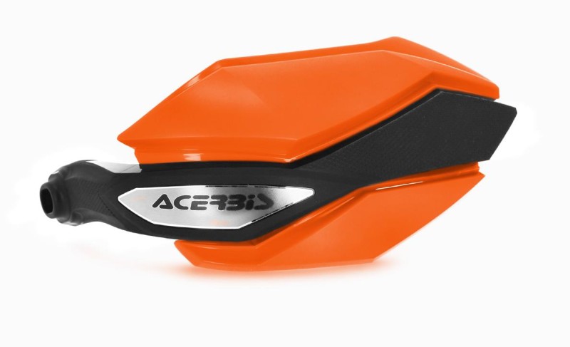 ACERBIS OSŁONY RĄK (HANDBARY) ARGON HONDA XL 750 TRANSALP '23-'25, ADV 350 '22-'25, TRIUMPH TIGER 660 SPORT '22-'24, TIGER 900 GT / RALLY '20-25, ZONTES ZT 310 T1 / T2 '21-'23, ZT 350 T1 / T2 '22-'23 KOLOR POMARAŃCZOWY / CZARNY (1)