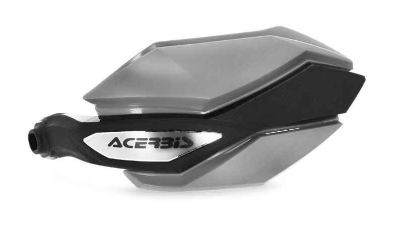 ACERBIS OSŁONY RĄK (HANDBARY) ARGON HONDA XL 750 TRANSALP '23-'25, ADV 350 '22-'25, TRIUMPH TIGER 660 SPORT '22-'24, TIGER 900 GT / RALLY '20-25, ZONTES ZT 310 T1 / T2 '21-'23, ZT 350 T1 / T2 '22-'23 KOLOR SZARY / CZARNY (1)