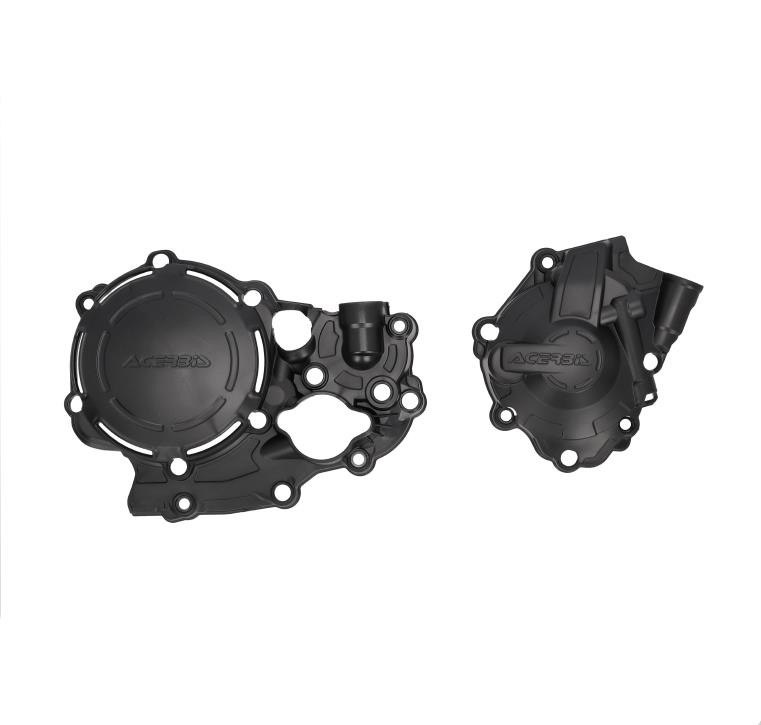 ACERBIS OSŁONY SILNIKA (OSŁONA POKRYWY / DEKLA SPRZĘGŁA I ALTERNATORA) X-POWER HONDA CRF 250 R / RX '22-'26, CRF 300 RX '22-'26 KOLOR CZARNY (1)