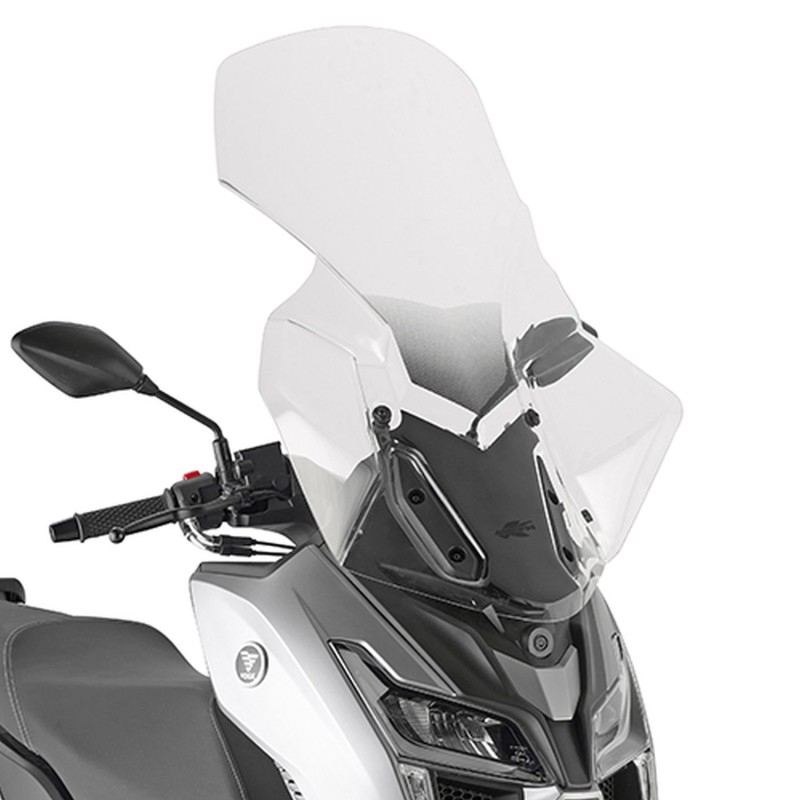 KAPPA 2026/06 SZYBA VOGE SR1 125 '23-'26 (81 X 62CM) PRZEZROCZYSTA - POTRZEBNE MOCOWANIE D9267KITK (1)