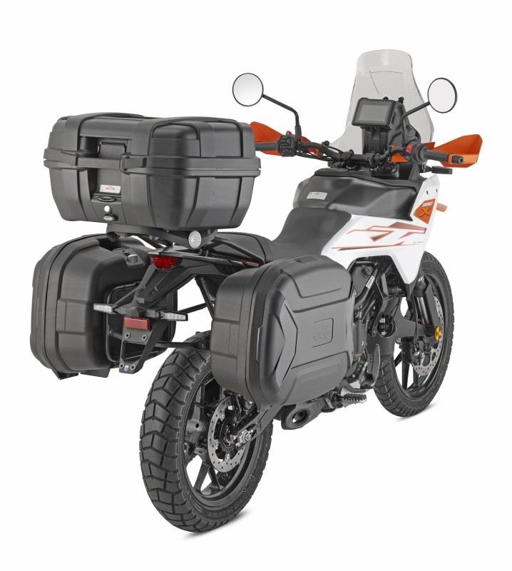 KAPPA 2026/06 STELAŻ KUFRÓW BOCZNYCH MONOKEY KTM 390 ADVENTURE X / R '25-'26 - RÓWNIEŻ POD KUFRY MONOKEY KMS K'MISSION ALU (1)
