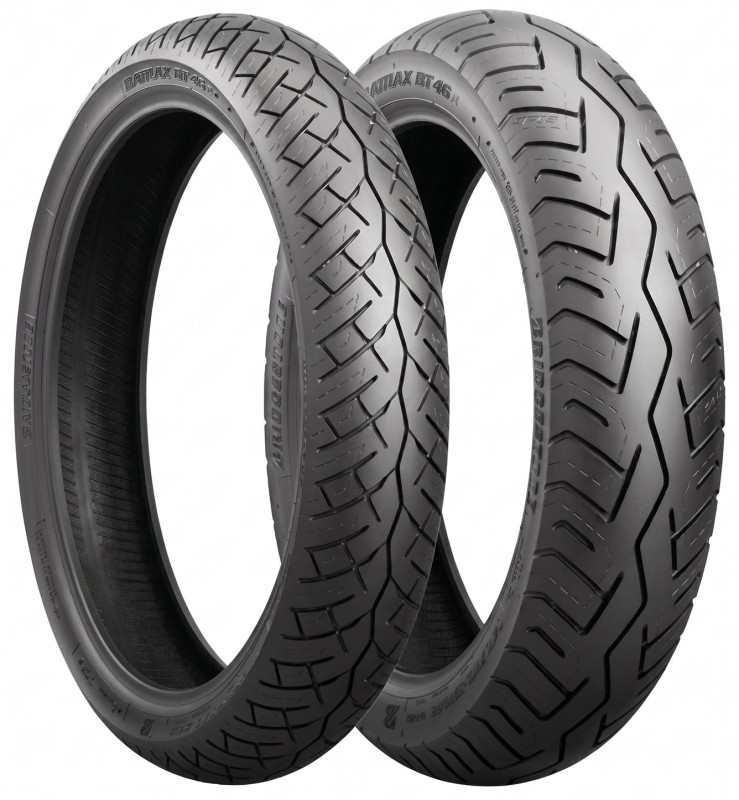 BRIDGESTONE OPONA 100/80-17 BATTLAX BT46 52H TL PRZÓD DOT 08/2026 (1)
