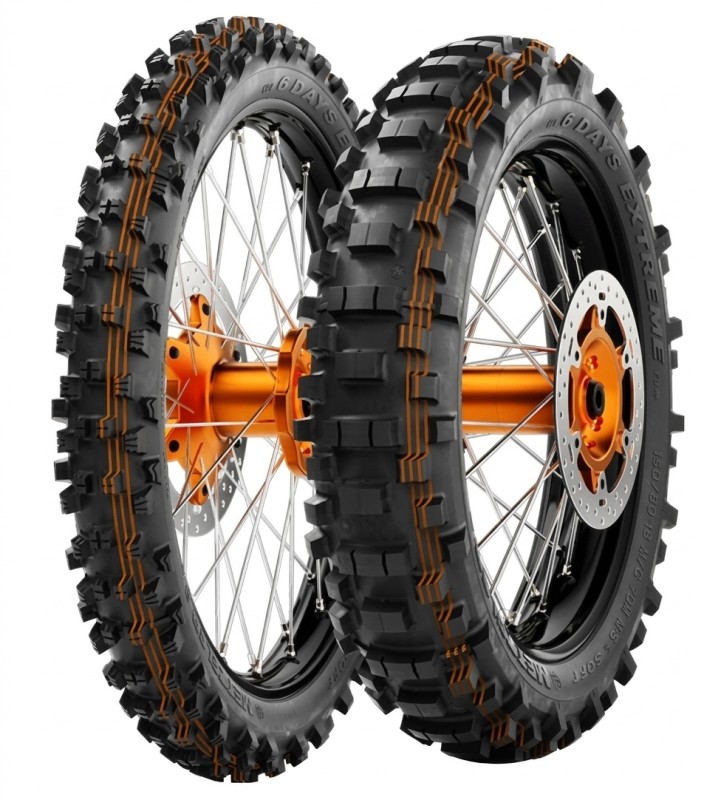 METZELER OPONA 140/80-18 MCE 6 DAYS EXTREME FIM SOFT TT 70M M+S M/C TYŁ DOT 05/2026 (2)