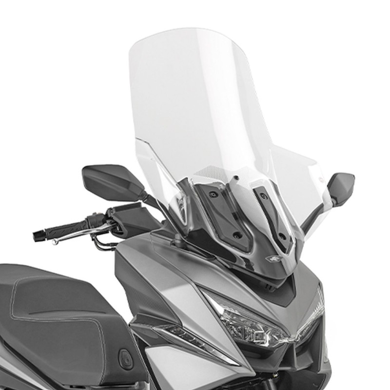 KAPPA 2026/09 SZYBA KYMCO X-TOWN 250 ST '26, (81,5 X 58,5 CM) PRZEZROCZYSTA (23 CM WYŻSZA OD ORYGINALNEJ) (1)