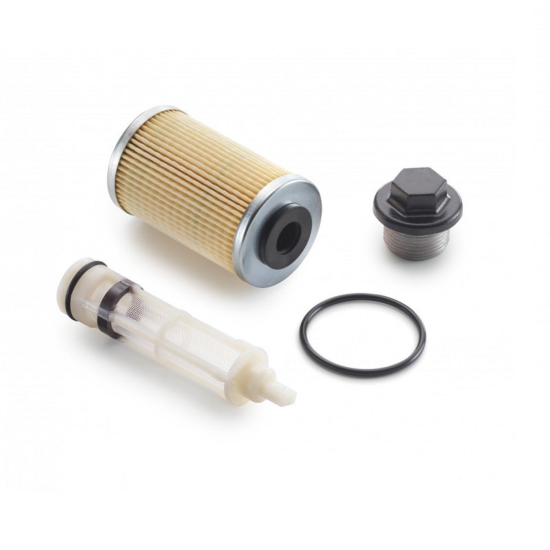 Zestaw Serwisowy Filtra Oleju OEM KTM Duke / RC / Husqvarna Svartpilen 125 / 200
Marka: OEM KTM / Husqvarna | Numer OEM: 90138015010 / 901.38.015.010 (1)