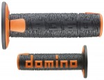 Manetki Domino A360 czarno pomarańczowe A360 CROSS ENDURO