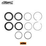 mini: KTM RP10048T Zestaw uszczelniaczy przedniego zawieszenia do amortyzatorów WP o średnicy 48mm SKF black montowane w motocyklach KTM, Husqvarna, GAS GAS (1)
