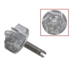 Bronco AT-10050A Wałek pompy wody i wirnik Yamaha YFM660 GRIZZLY \'02-08, YXR 660 RHINO \'04-07 ( 5KM-12450-10-00 )